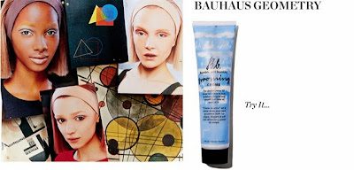 Bumble and bumble Bauhaus Geometry beauty editorial.