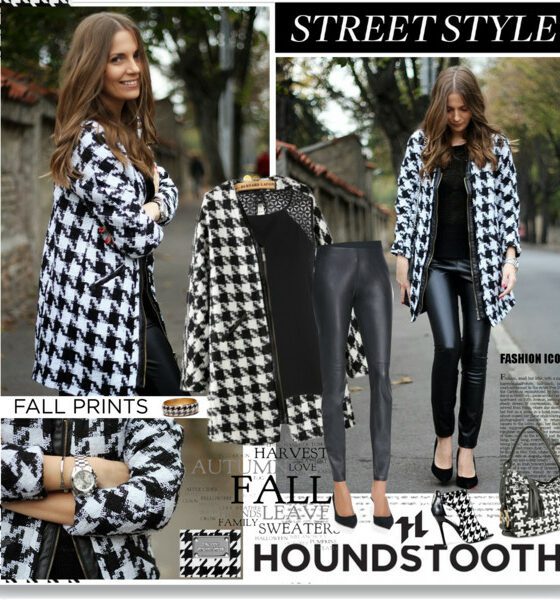 Street Style: Houndstooth Blazer