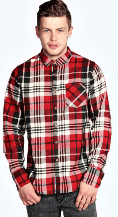 Boohoo Check Flannel Shirt (£15.00)