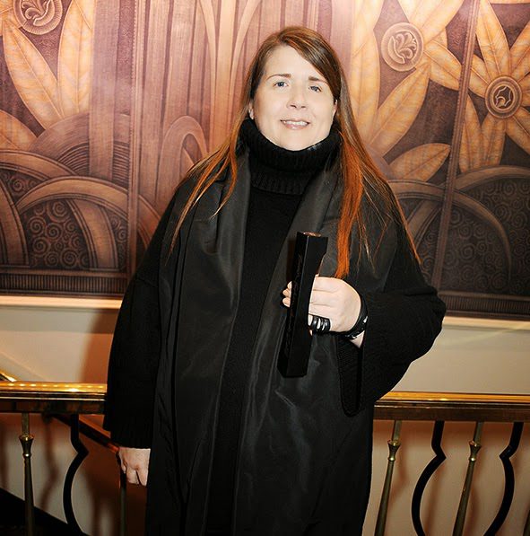 Legendary fashion professor Louise Wilson at the British Fashion Awards.