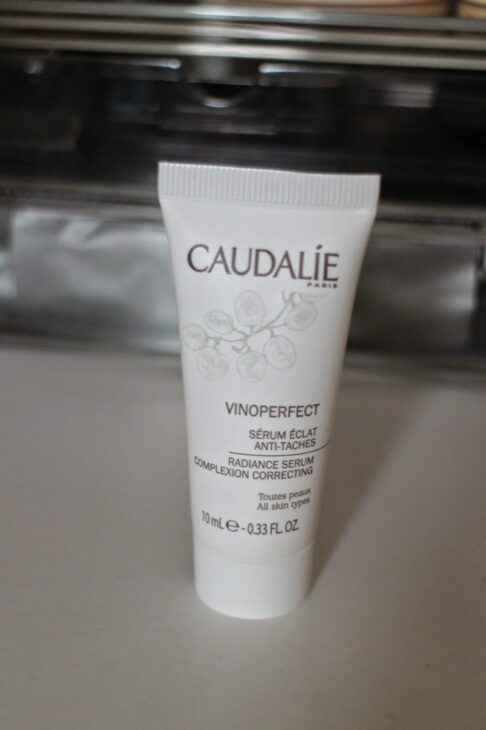 Caudalie Vinoperfect Radiance Serum bottle skincare review