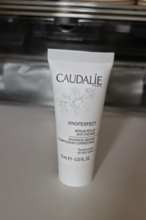 Caudalie Vinoperfect Radiance Serum bottle skincare review