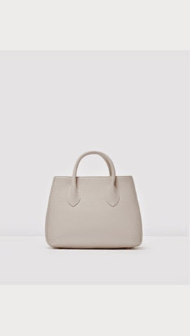 Zara Mini City Bag Zara mini city bag in structured neutral leather