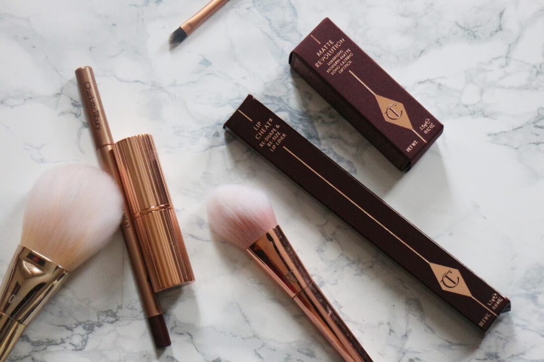 Close up detail of Charlotte Tilbury Matte Revolution angled bullet